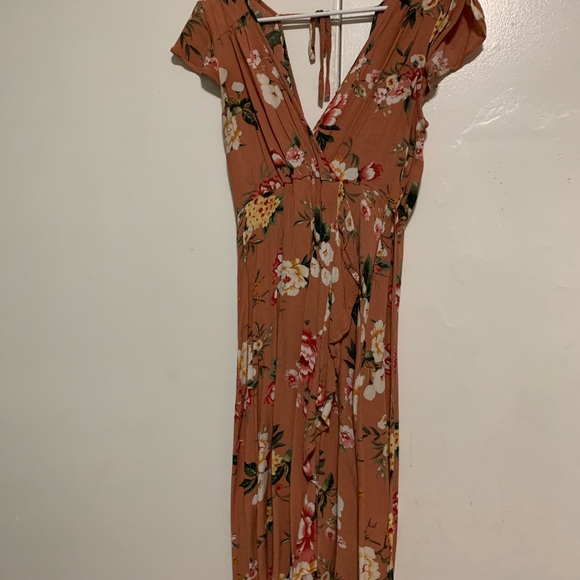 Floral high-lo wrap dress - Picture 4 of 4